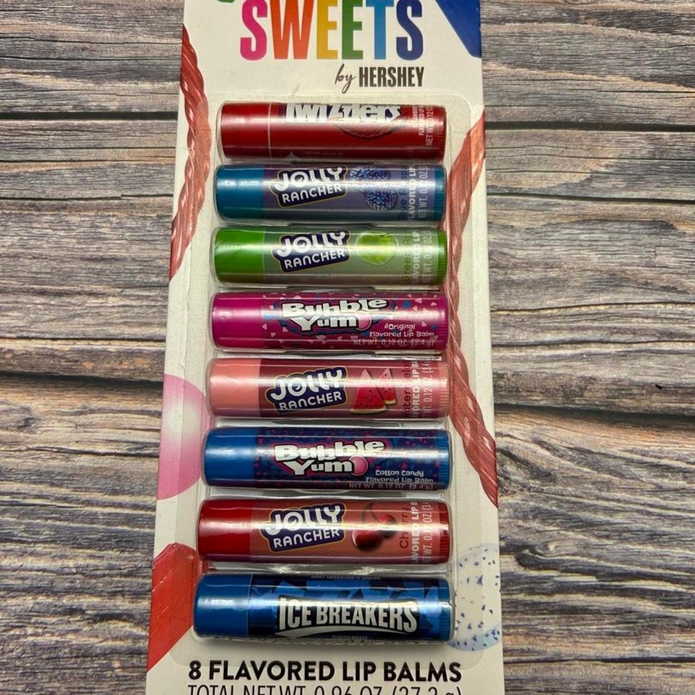 Hershey Sweets 8 Flavored Lip Balms Set